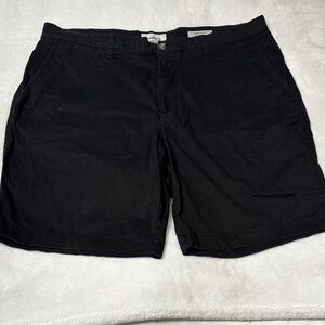 Goodfellow & Co Black Flat-Front Chino Shorts